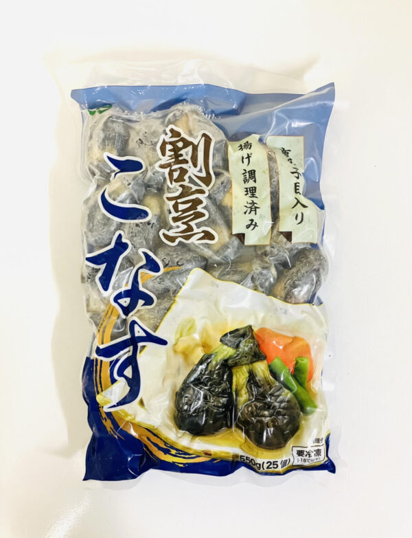HIRAHACHI KAPPO KONASU (FROZEN PREPARED EGGPLANT) 550G