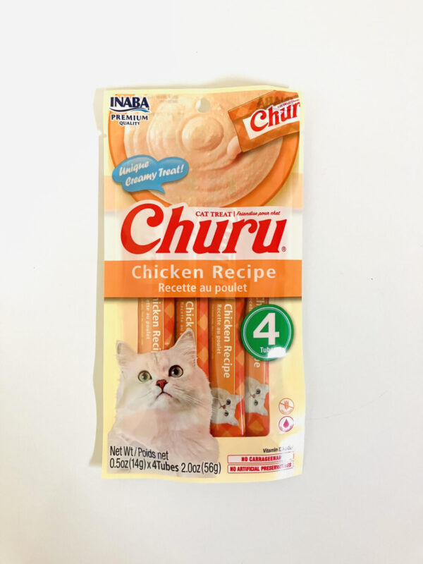 INABA CHURU CAT TREAT (CHICKEN RECIPE) 4P