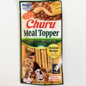 INABA DOG CHURU MEAL TOPPER (CHICKEN　RECIPE) 4P