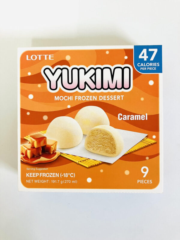 Lotte Mini Yukimi Daifuku Caramel Mochi Ice-Cream 9P
