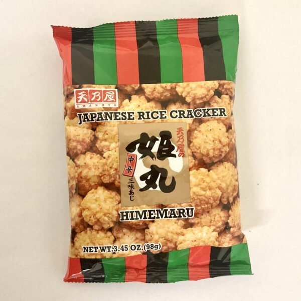 AMANOYA HIMEMARU JAPANESE RICE CRACKERS 98G - NIPPONYA