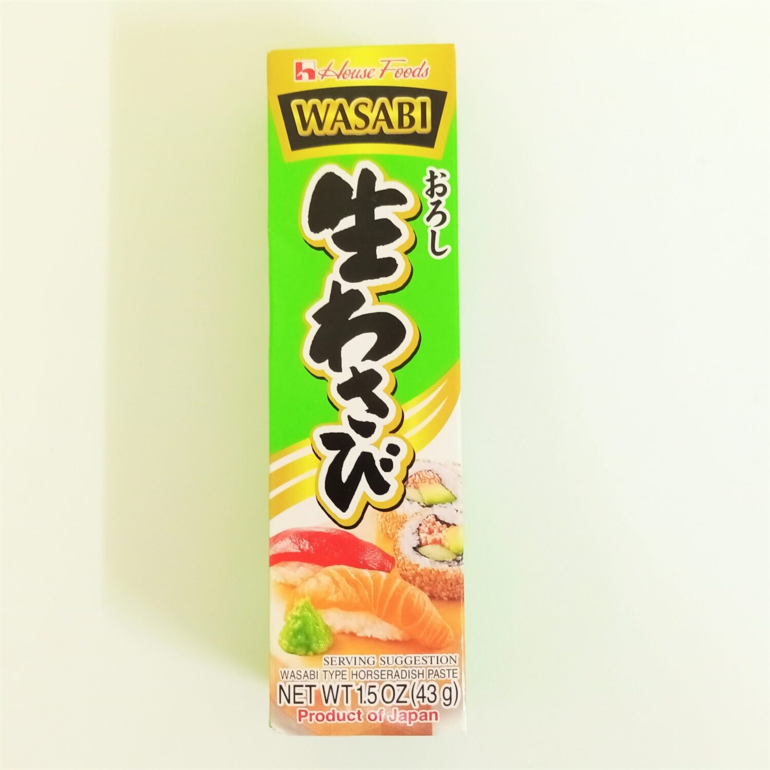 HOUSE WASABI TUBE 43g NIPPONYA